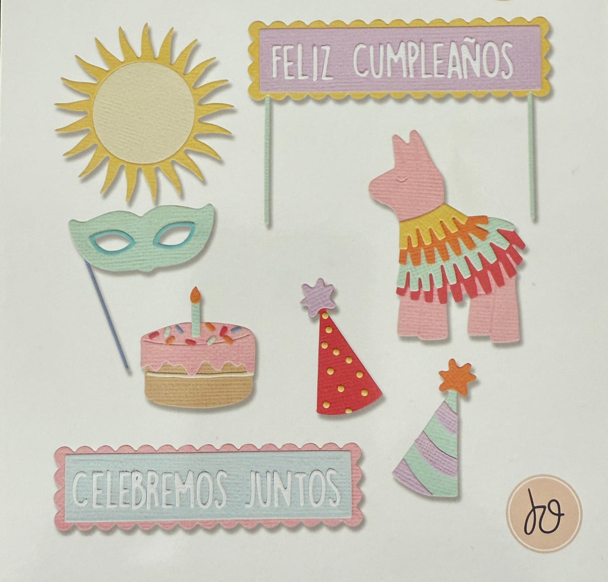 MATRIZ-TROQUEL THINILITS MIX DE PALABRAS EN ESPAÑOL Y DISEÑOS SIZZIX