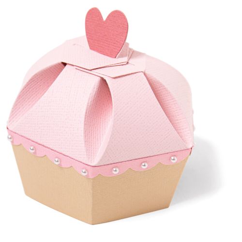 MATRIZ-TOQUEL THINLITS PLUS CUPCAKE BOX SIZZIX