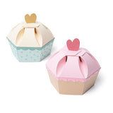 MATRIZ-TOQUEL THINLITS PLUS CUPCAKE BOX SIZZIX