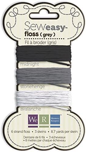 HILO PARA BORDAR EN PAPEL O PARA DECORACIONES WERMEMORY - BLACK&WHITE