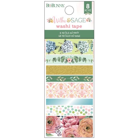 DECORACIONES WASHE TAPE WILLOW SAGE BOBUNNY