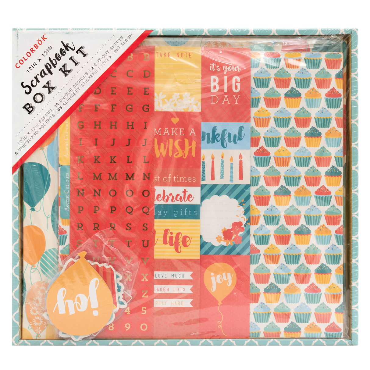 COMPLETO KIT SCRAPBOOKING COLORBOK