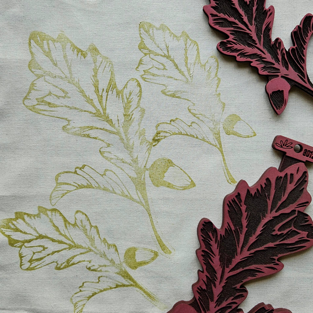 SELLO O TIMBRE FRUTOS Y RAMAS DEL BOSQUE LAS LUPES