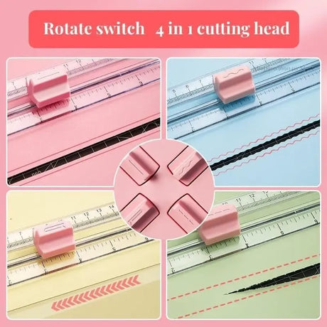 GUILLOTINA PARA PAPEL 4 CORTES IBICRAFT
