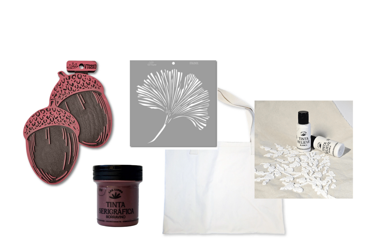 KIT DE DE ESTAMPA CON SELLOS LAS LUPES