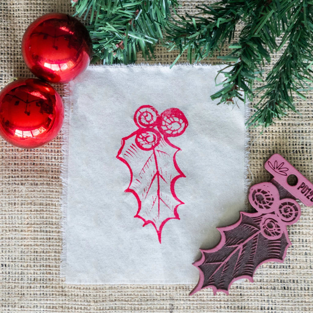 SELLO O TIMBRE NAVIDAD CON VARIOS DISENOSLAS LUPES