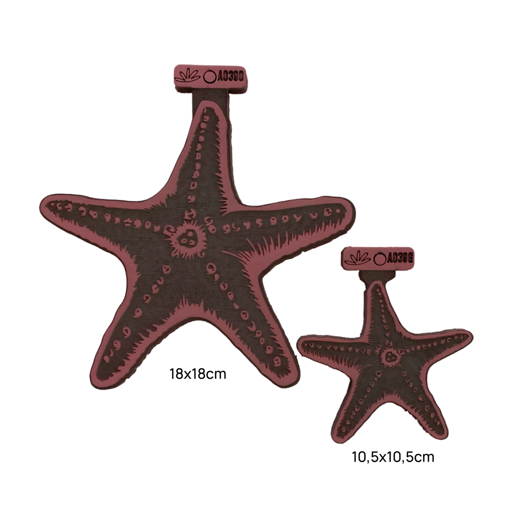 SELLO O TIMBRE ESTRELLA DE MAR LAS LUPES