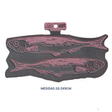 SELLO O TIMBRE PECES LAS LUPES