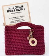 TALLER CARTERAS ... PREPARANDOTE PARA LA TEMPORADA DE EVENTOS BY MAIKA