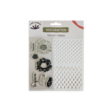 SET DE TIMBRES Y STENCIL LAS LUPES