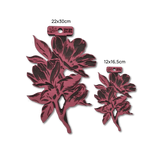 SELLO O TIMBRE FLORES CON 2 TAMANOS LAS LUPES