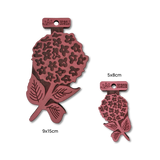 SELLO O TIMBRE FLORES CON 2 TAMANOS LAS LUPES