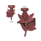 SELLO O TIMBRE FLORES CON 2 TAMANOS LAS LUPES