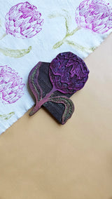 SELLO O TIMBRE FLORES CON 2 TAMANOS LAS LUPES