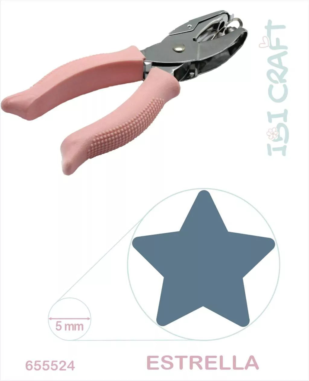 Perforar tipo alicate  estrella IBICRAFT