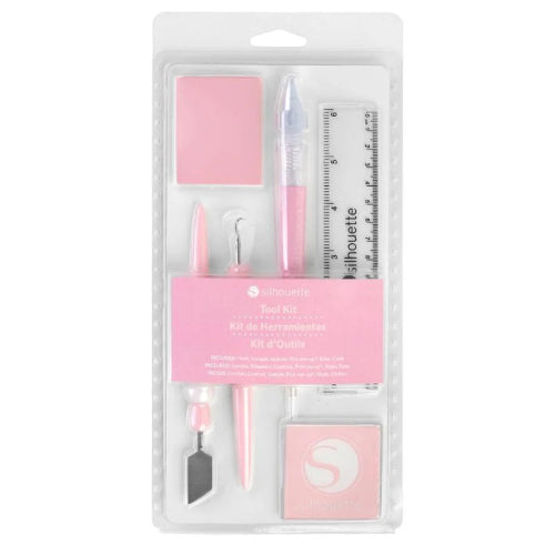 Kit de herramientas para troqueladoras color ROSA SILHOUETTE