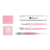 Kit de herramientas para troqueladoras color ROSA SILHOUETTE