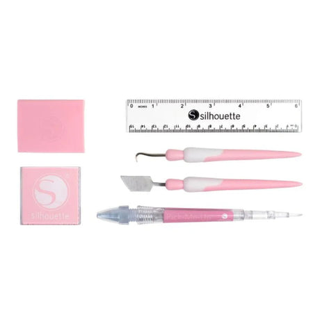 Kit de herramientas para troqueladoras color ROSA SILHOUETTE
