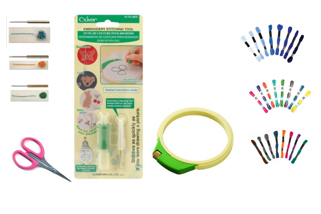 KIT AGUJA MAGICA  CLOVER-CRAFTY