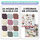 Pack de papeles Negro 30*30 cm MGM