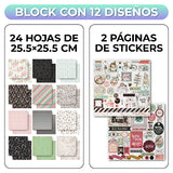 Pack de papeles Verde 30*30 cm MGM