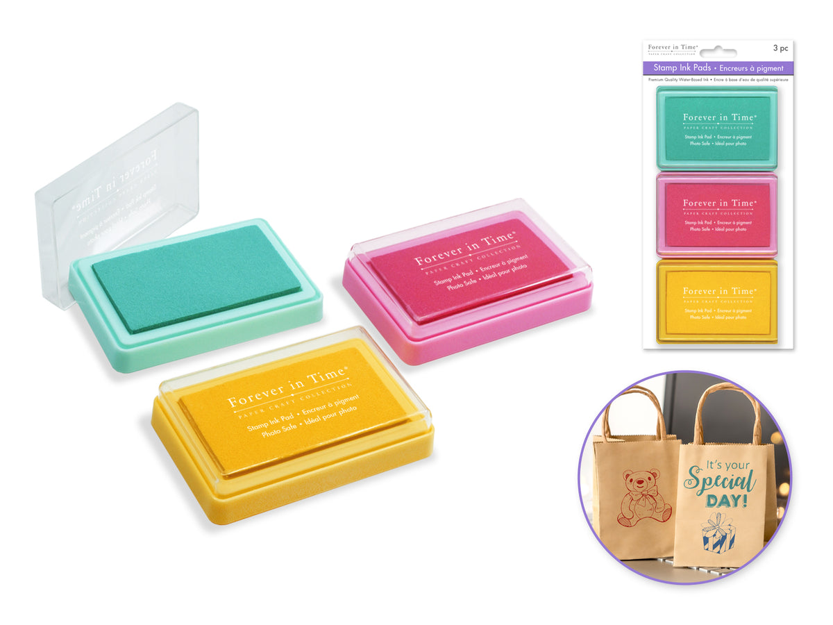 SET DE TINTAS EN PACK DE 3 COLORES MULTICRAFT - Set VIVID