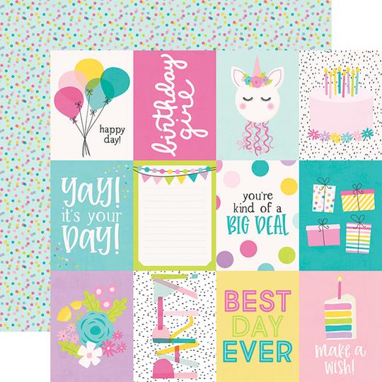 PAPEL DECORATIVO COLECCION MAGICAL BIRTHDAY SIMPLE STORIES