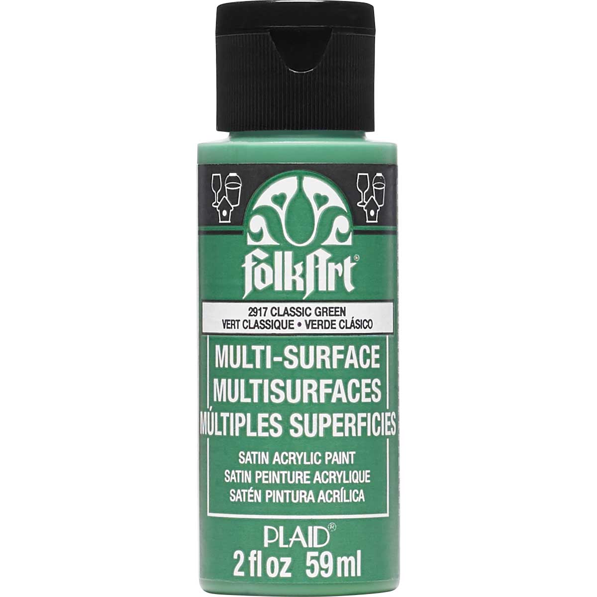 PINTURA ACRILICA MULTISUPERFICIE FOLKART (59ML) (Variedad de colores)