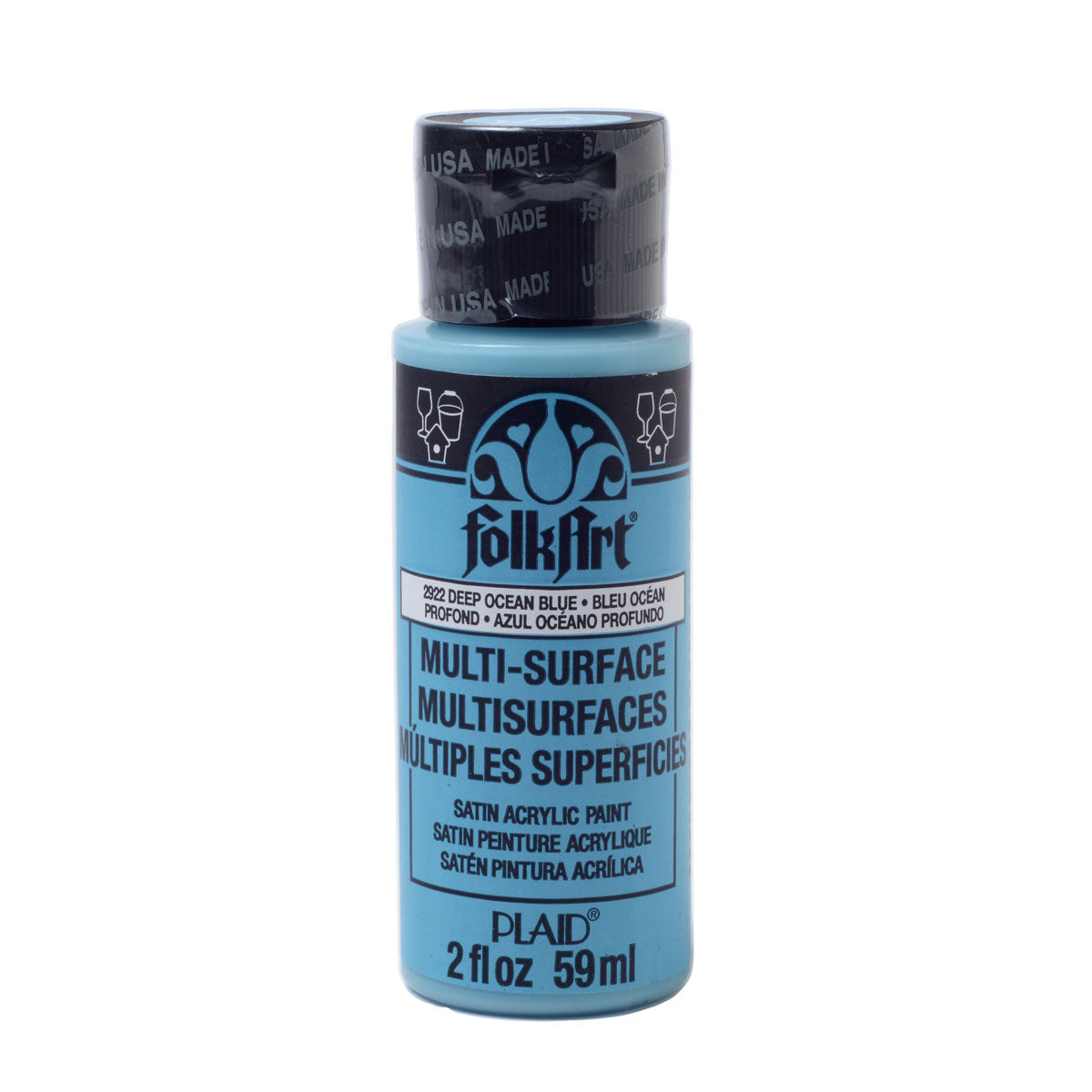 PINTURA ACRILICA MULTISUPERFICIE FOLKART (59ML) (Variedad de colores)