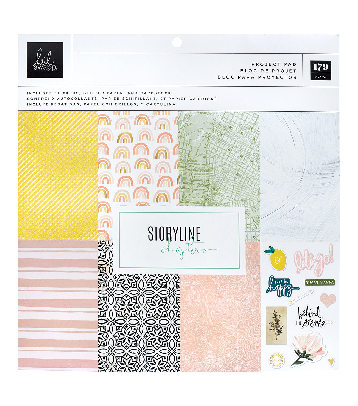 PACK DE PAPELES STORYLINE HEIDI SWAPP