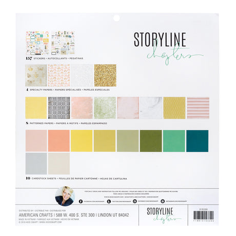 PACK DE PAPELES STORYLINE HEIDI SWAPP