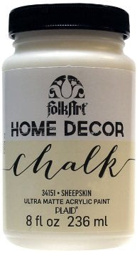 PINTURA DECORATIVA CHALK OPACA CUBRITIVA 236ML FOLKART (Amplia gama de colores)