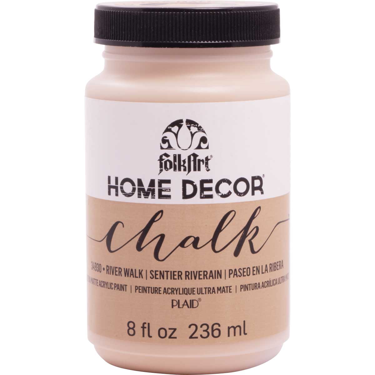 PINTURA DECORATIVA CHALK OPACA CUBRITIVA 236ML FOLKART (Amplia gama de colores)