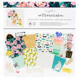 PACK DE PAPELES FLOURISH CRATE PAPER