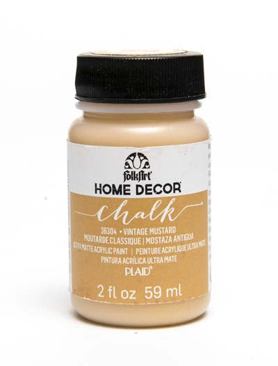 PINTURA DECORATIVA CHALK OPACA CUBRITIVA 59ML FOLKART (amplia gama de colores)