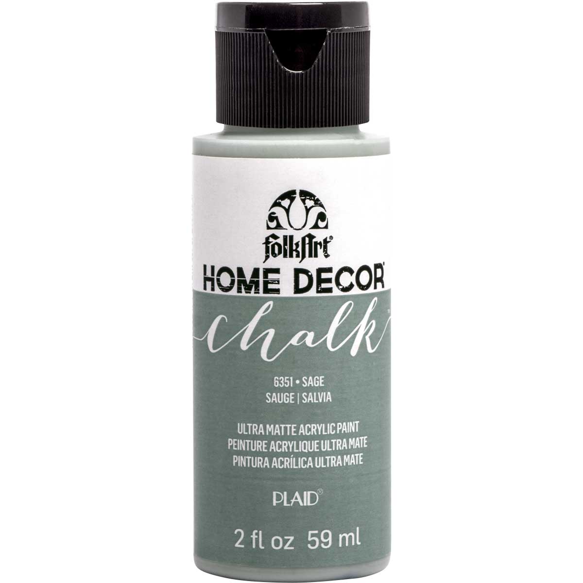 PINTURA DECORATIVA CHALK OPACA CUBRITIVA 59ML FOLKART (amplia gama de colores)