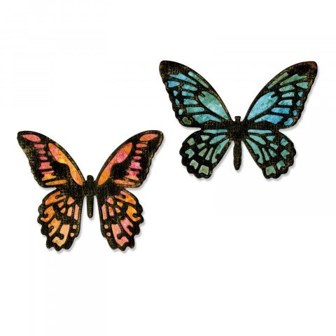 MATRIZ-TROQUEL THINLITS MARIPOSAS CON DETALLES SIZZIX