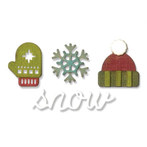 SET DE CORTE Y EMBOSSING SNOW SIZZIX