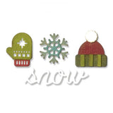 SET DE CORTE Y EMBOSSING SNOW SIZZIX