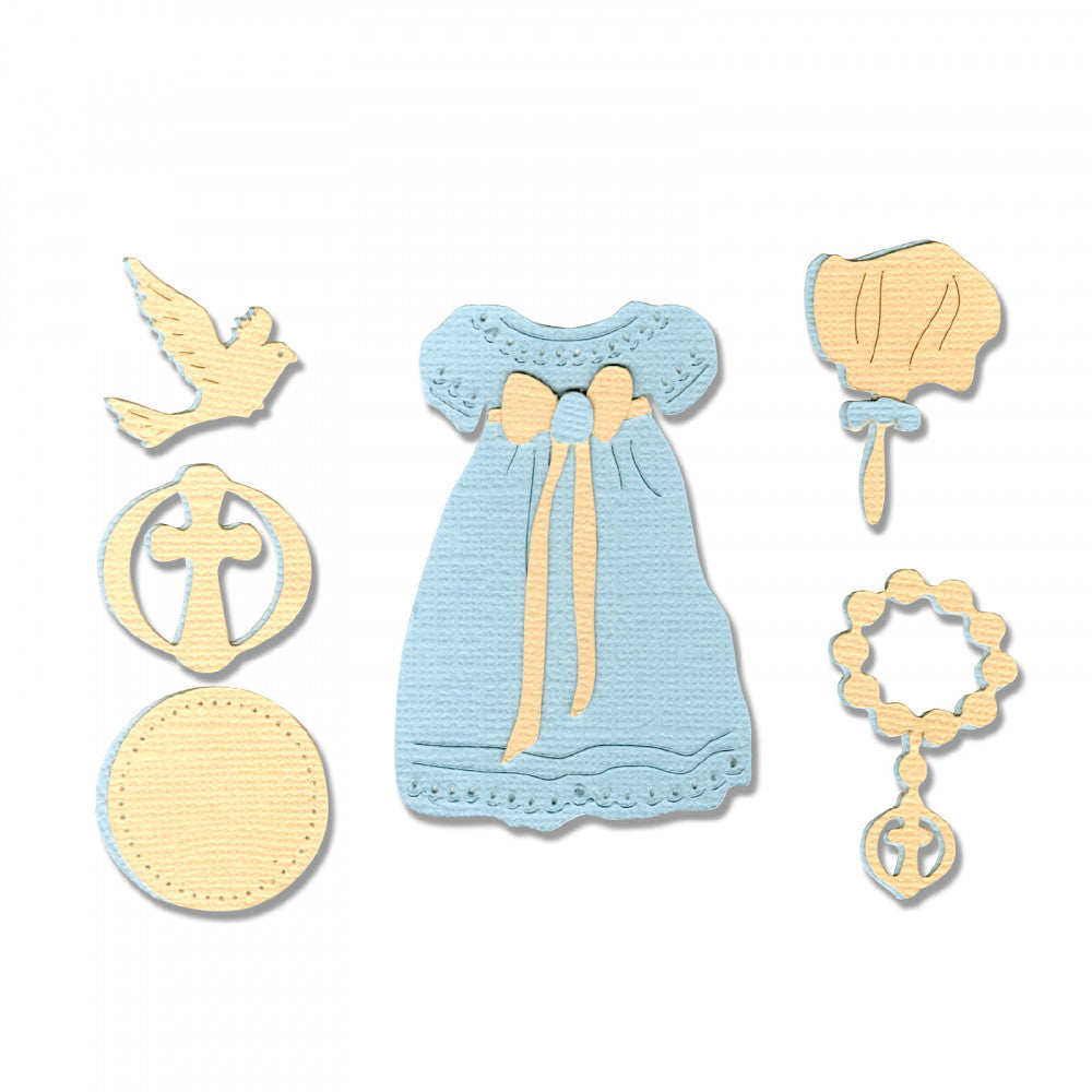 MATRIZ-TROQUEL CORTE THINLITS SET DE BAUTISMO SIZZIX