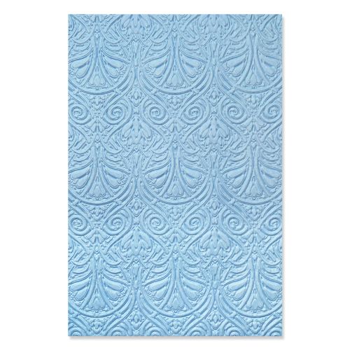 EMBOSSING FOLDER  3D BARROQUE SIZZIX (PLANTILLAS DE RELIEVE)