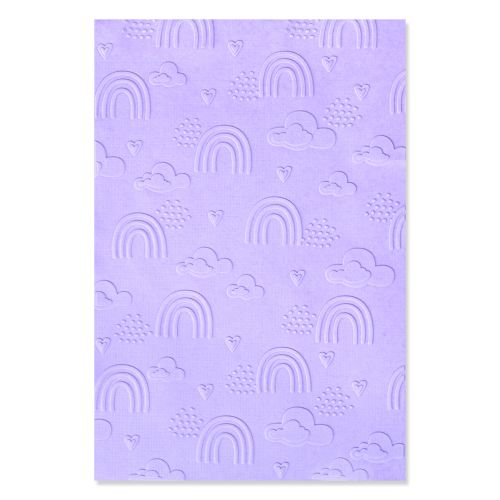 EMBOSSING FOLDER RAINBOW SIZZIX (PLANTILLAS DE RELIEVE)