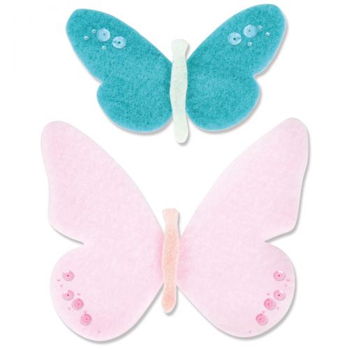 MATRIZ-TROQUEL BIGZ TEXTILE BUTTERFLIES SIZZIX