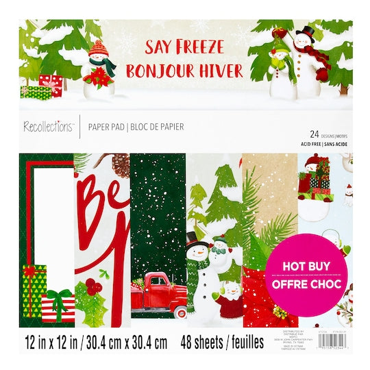 PACK DE PAPELES STAY FREEZE RECOLLECTION