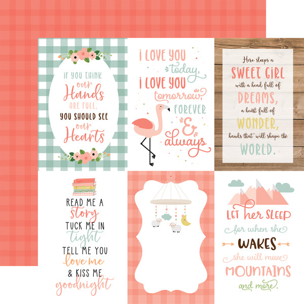 PAPEL DECORATIVO COLECCION BABY GIRL ECCHO PARK PAPER