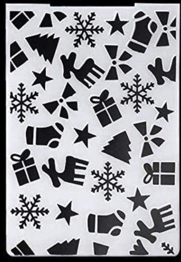 EMBOSSING FOLDER 10*15cm CRAFTYDIY (PLANTILLAS DE RELIEVE)