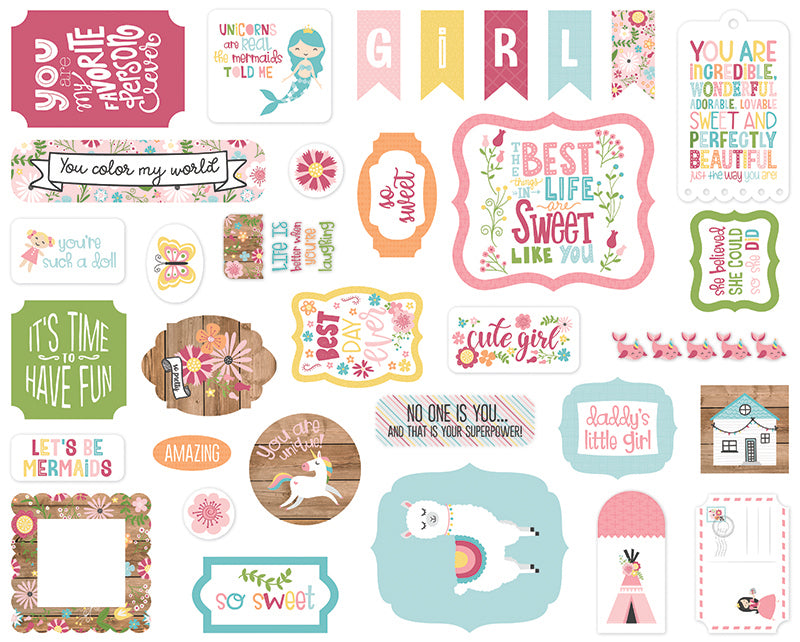 DECORACIONES ICONS ALL GIRL ECHO PARK PAPER