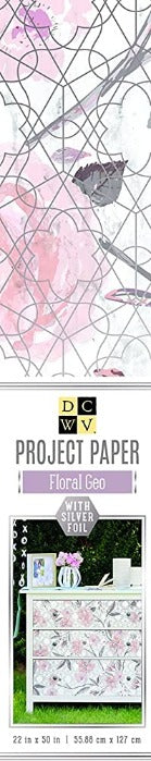 PAPEL DECORATIVO EN ROLLO 55cm DCWV - GEO