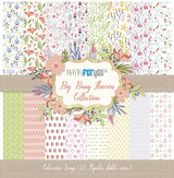 PACK DE PAPELES 30*30cm. BIG BANG FLOWER PAPERS FOR YOU