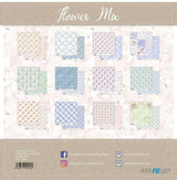 PACK DE PAPELES 30*30cm. FLOWER MIX PAPERS FOR YOU